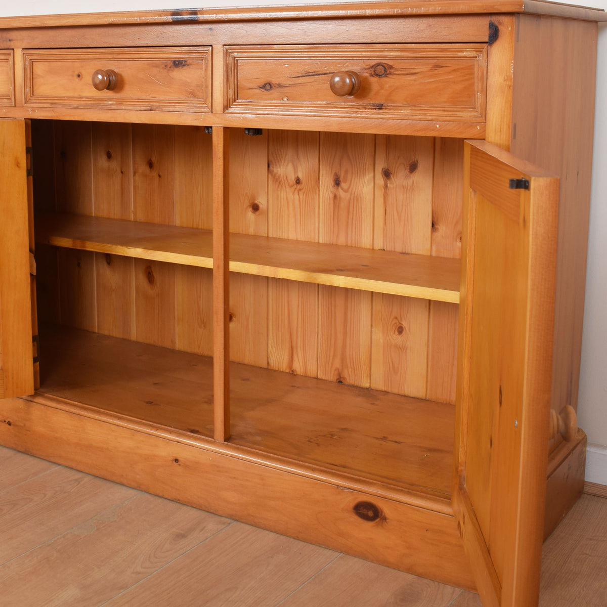 Large Solid Pine Sideboard