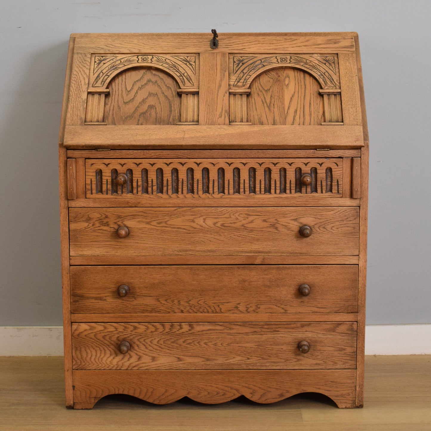 Restored Oak Bureau