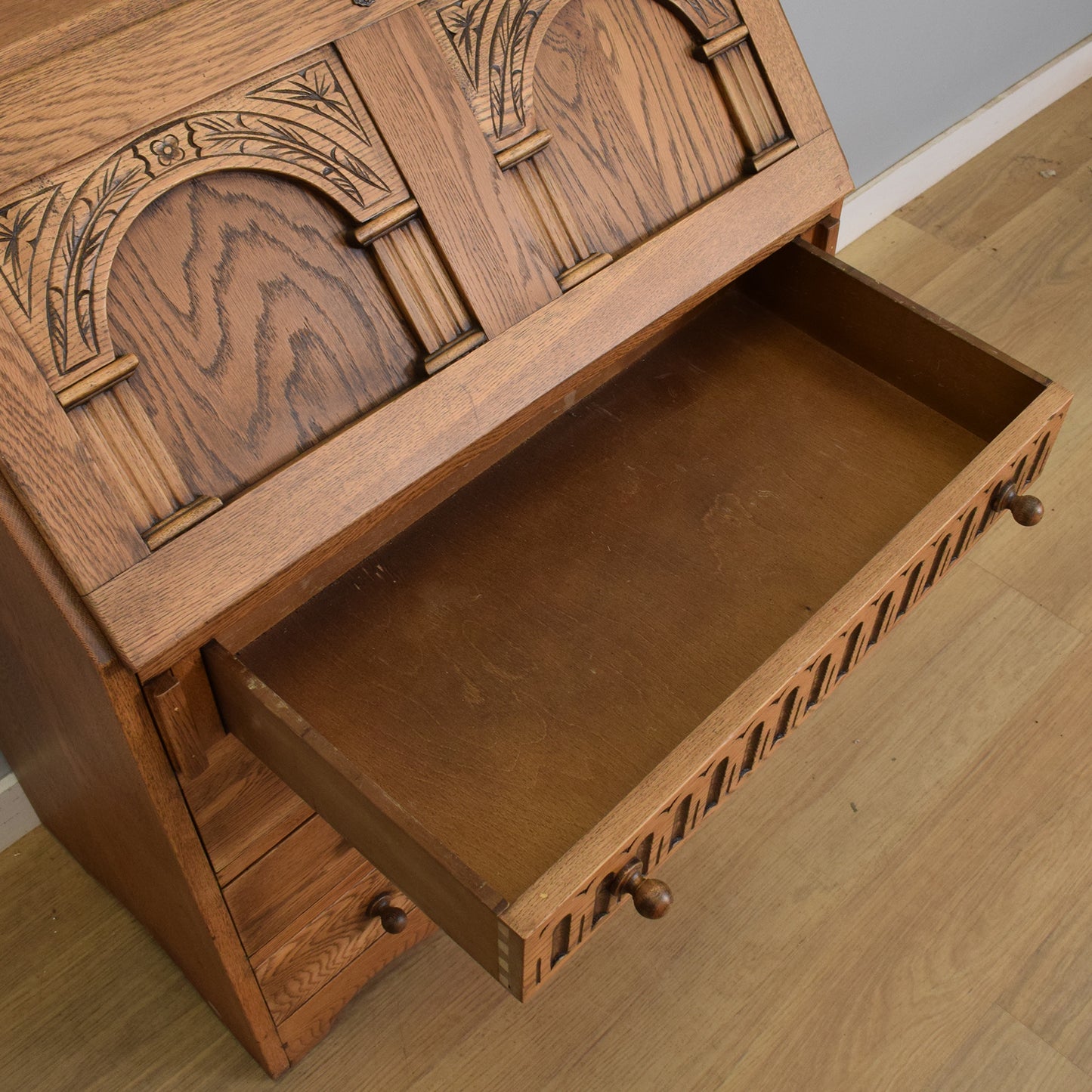 Restored Oak Bureau