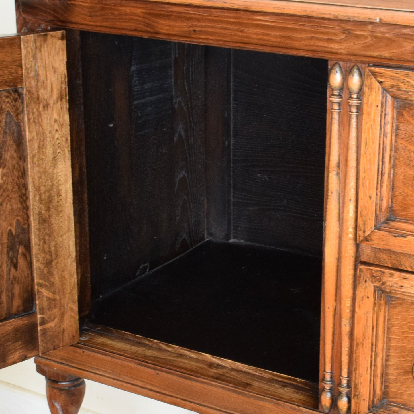 Barley Twist Oak Sideboard