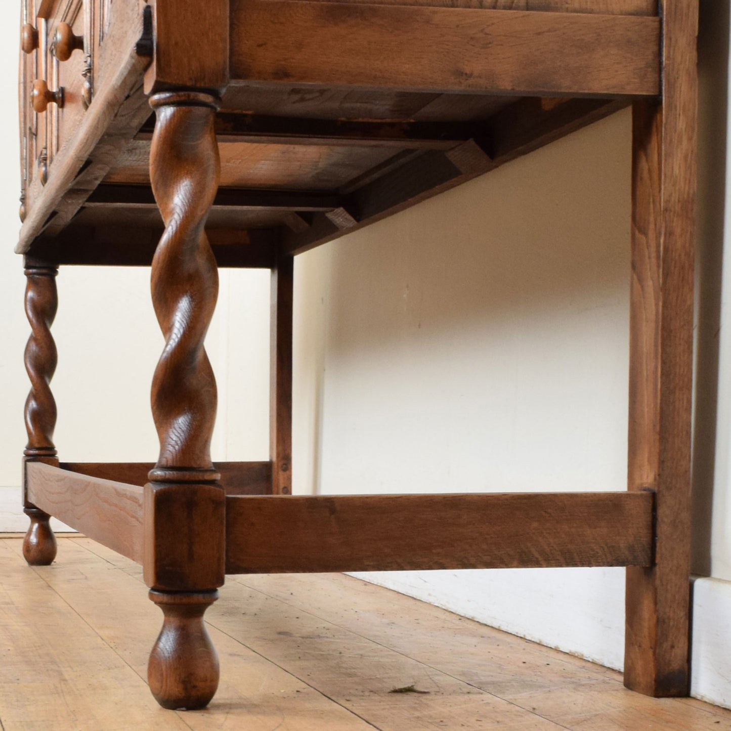 Barley Twist Oak Sideboard