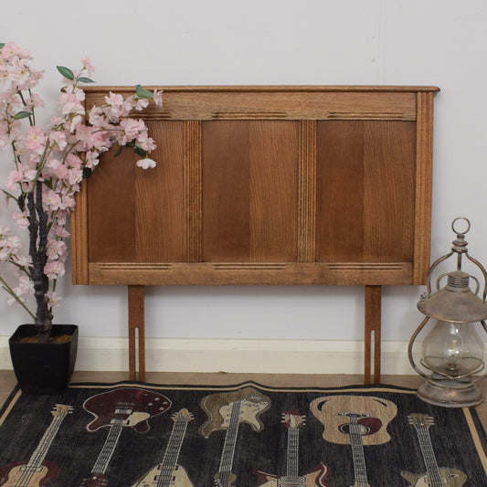 Restored Oak Headboard