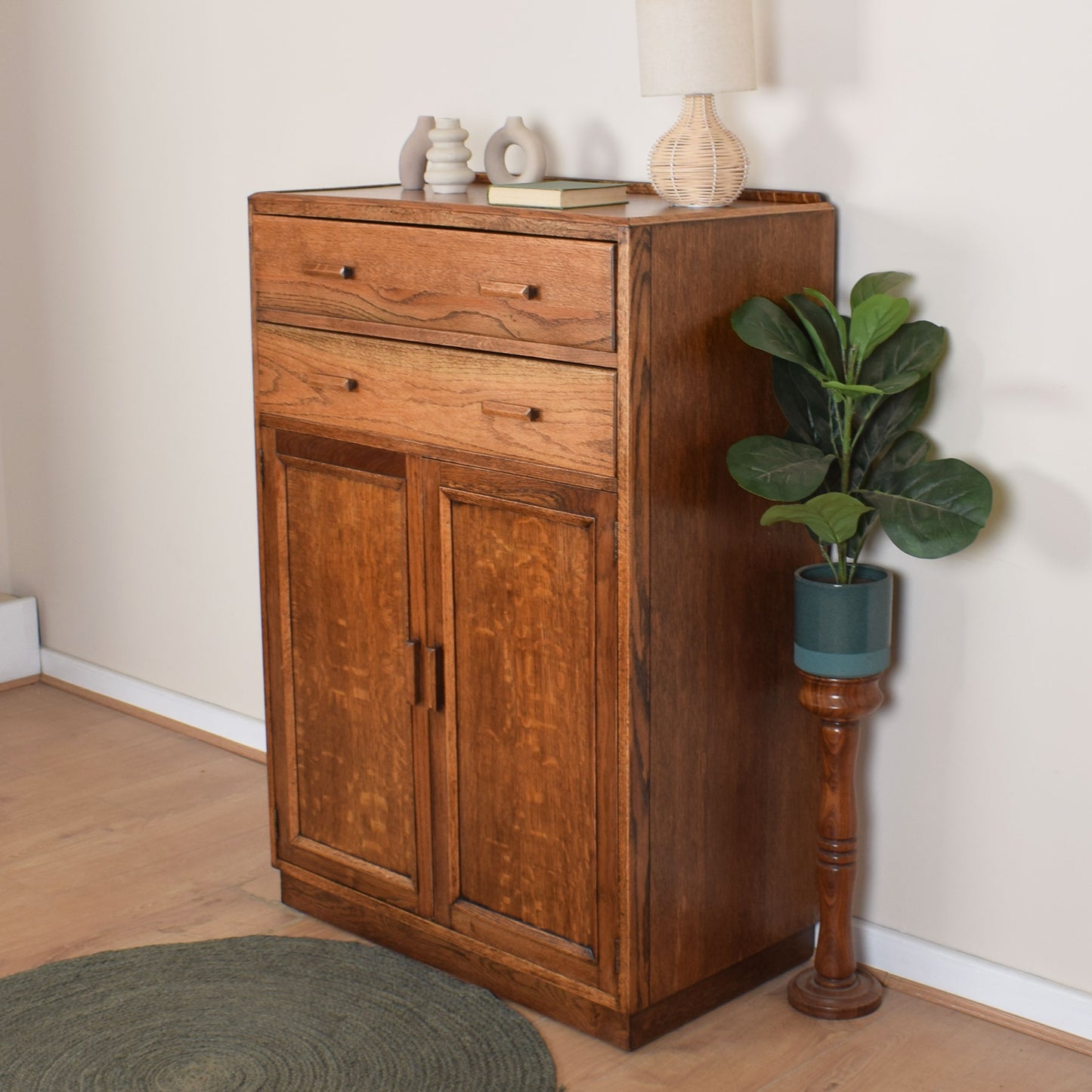Restored Oak Tallboy