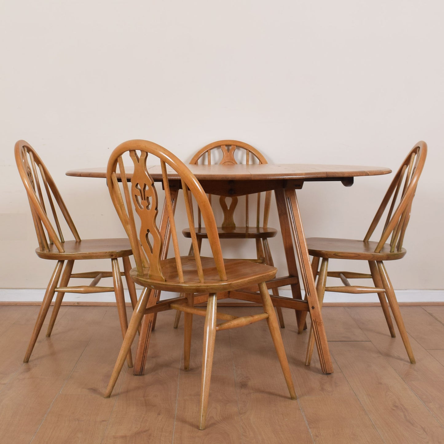 Ercol Table and Four Chairs