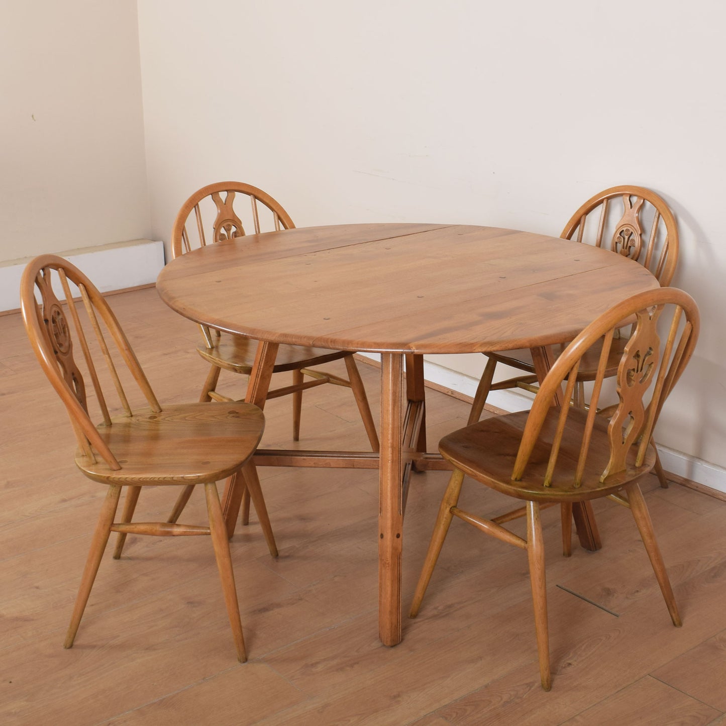 Ercol Table and Four Chairs