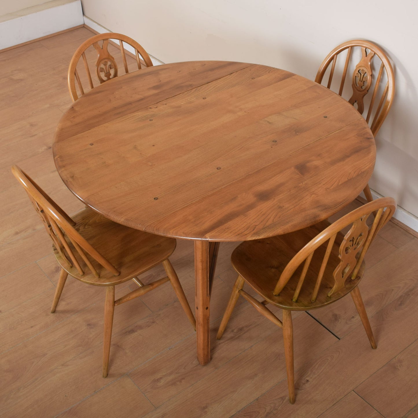 Ercol Table and Four Chairs