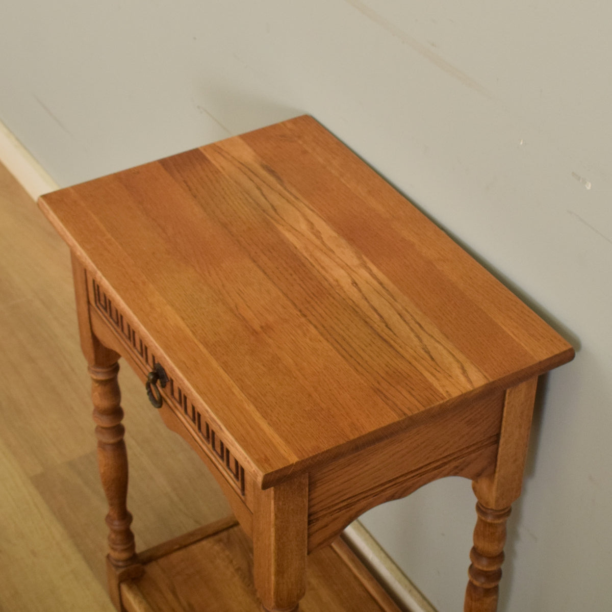 Restored Oak Side Table