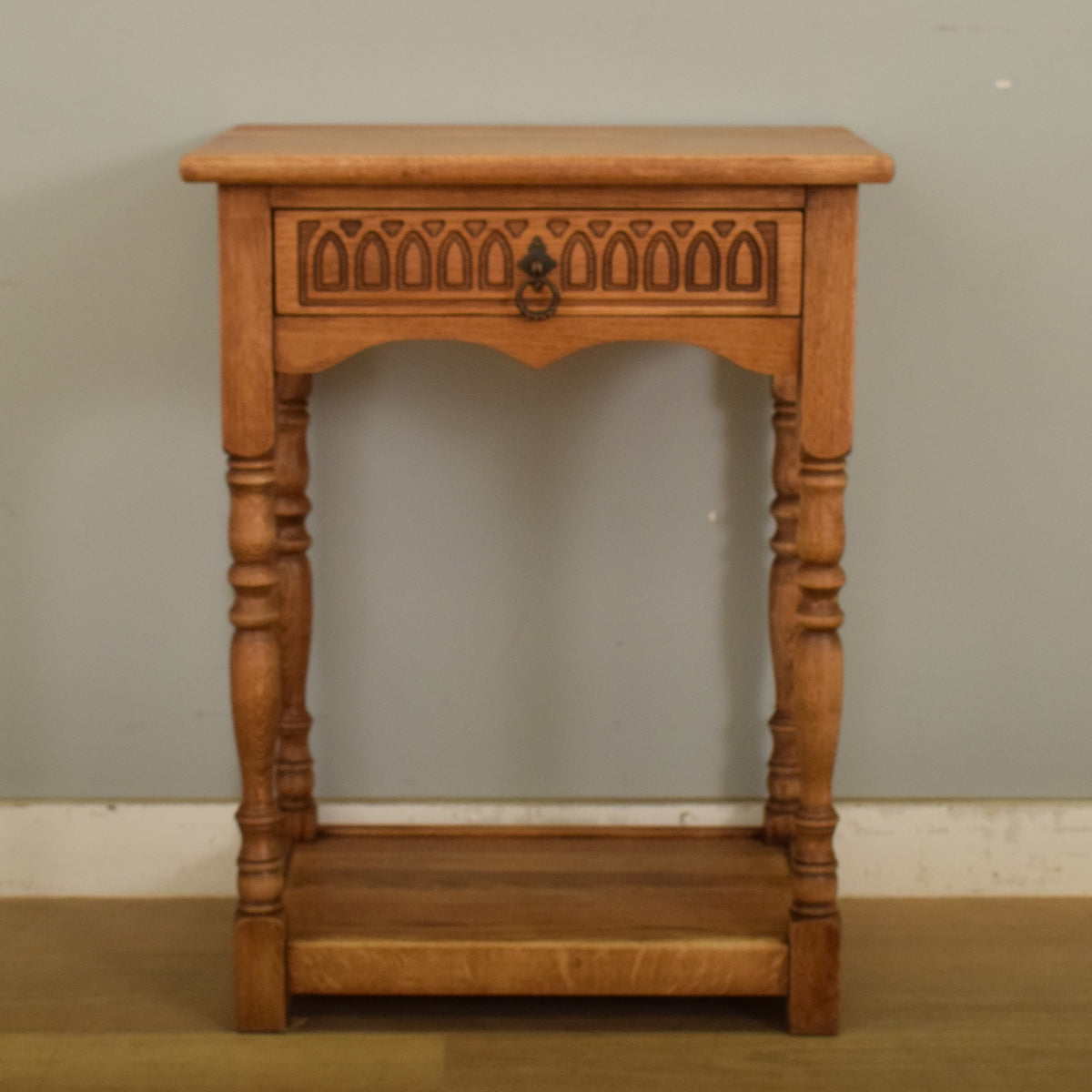 Restored Oak Side Table