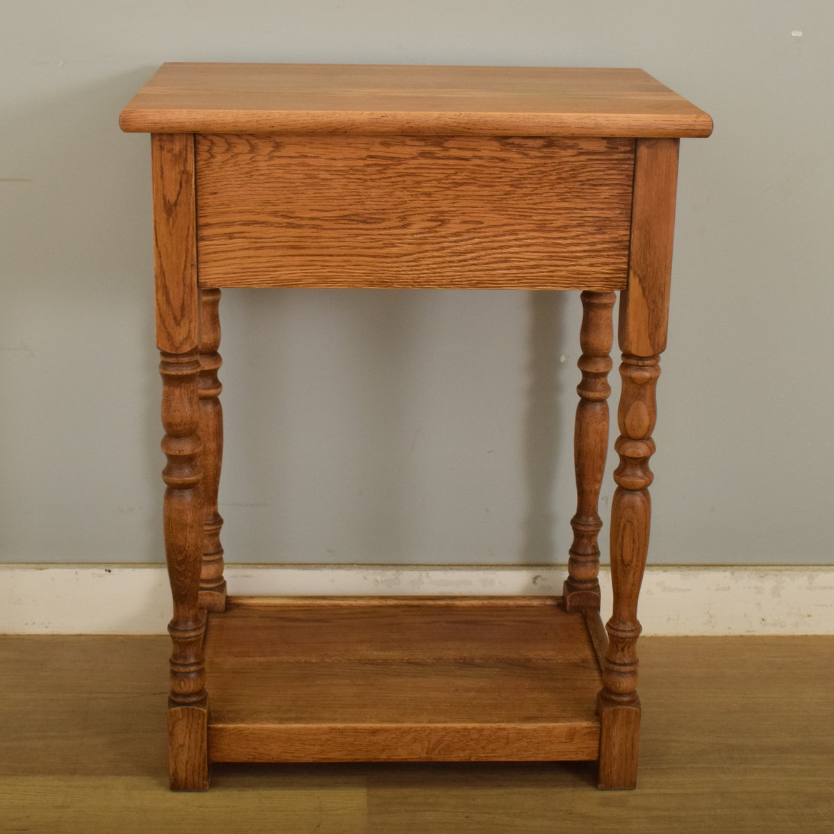 Restored Oak Side Table