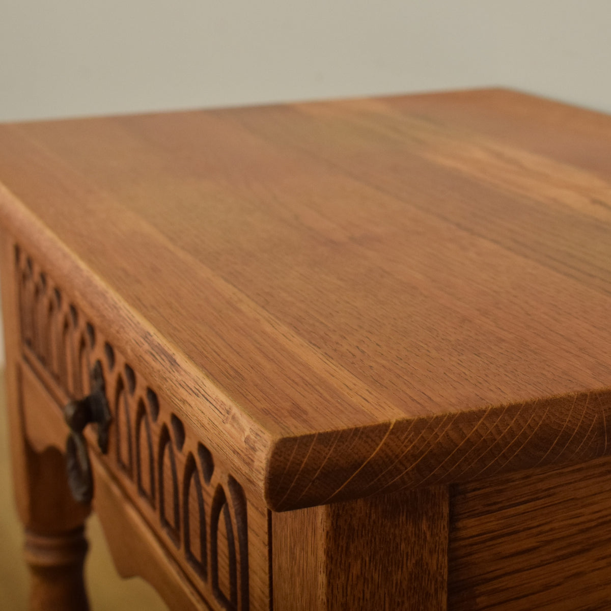 Restored Oak Side Table