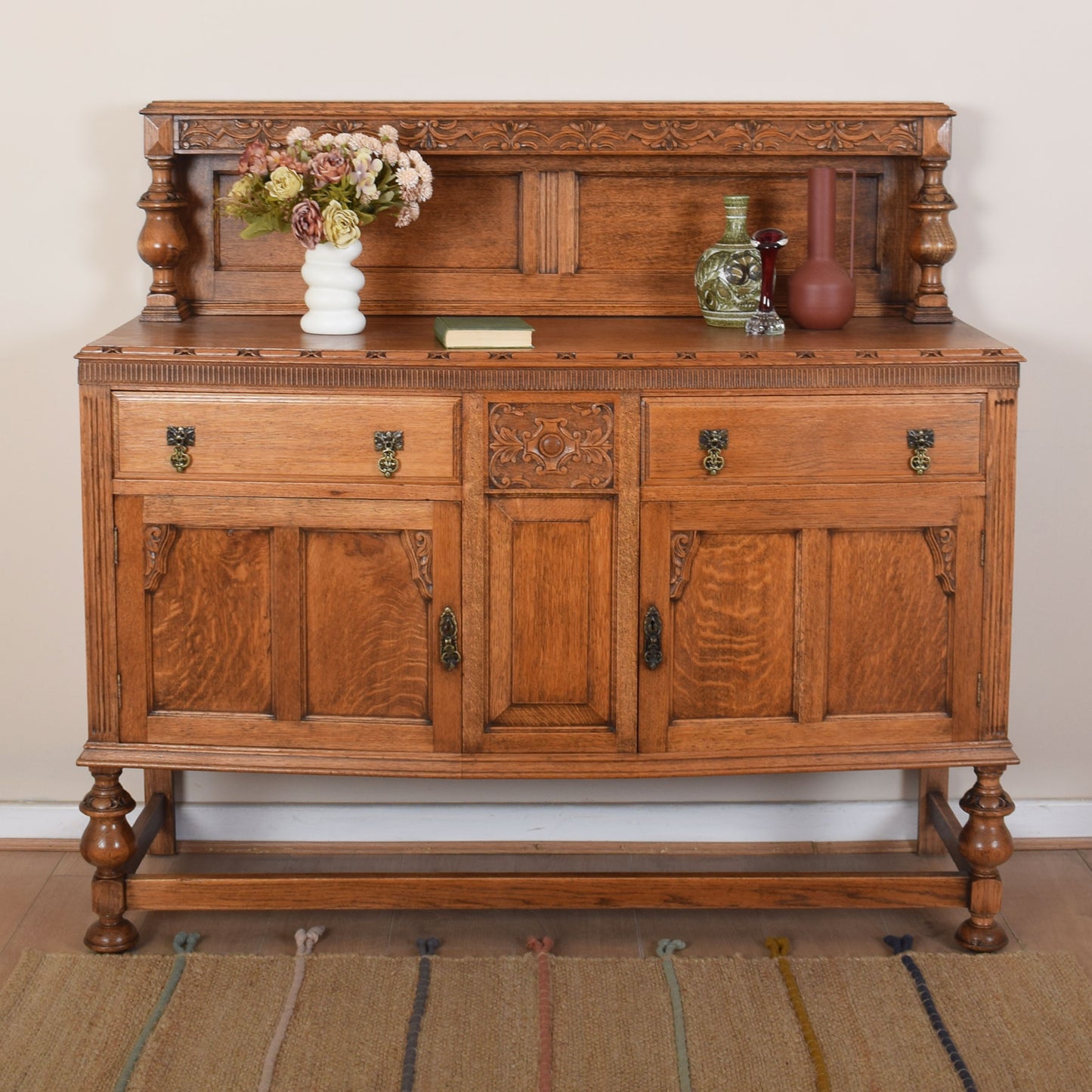Vintage Ornate Sideboard