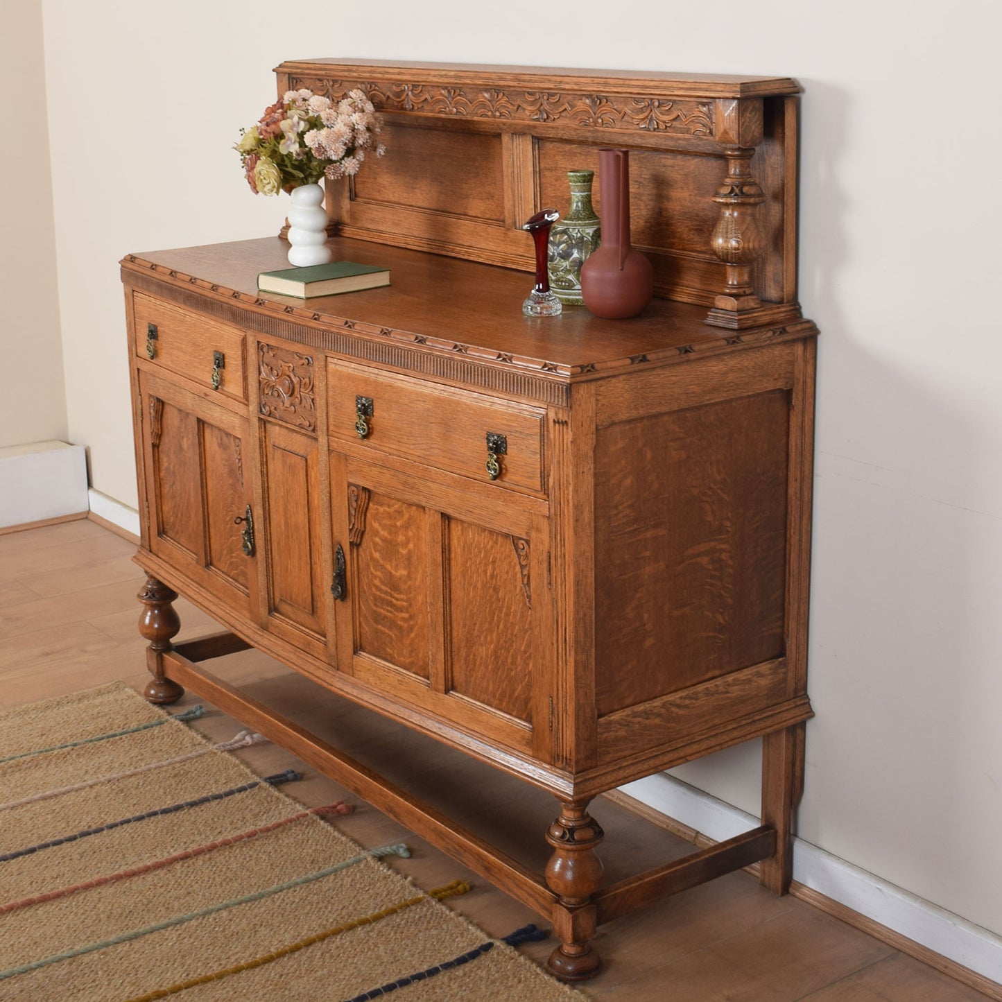 Vintage Ornate Sideboard
