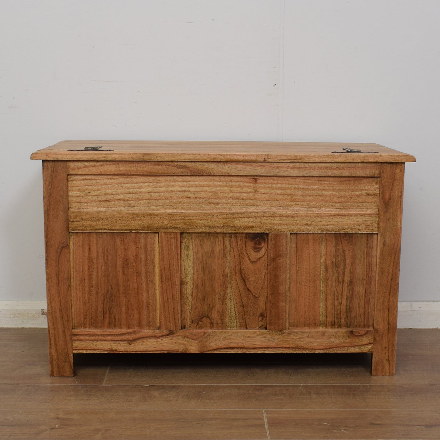 Large Carved Blanket Box