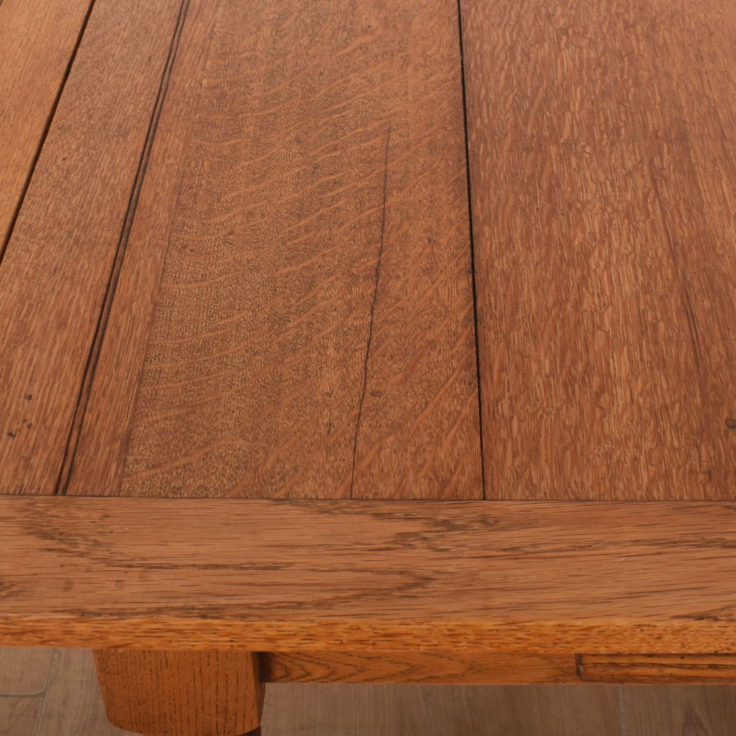 Barley Twist Draw Leaf Table with Four Chairs