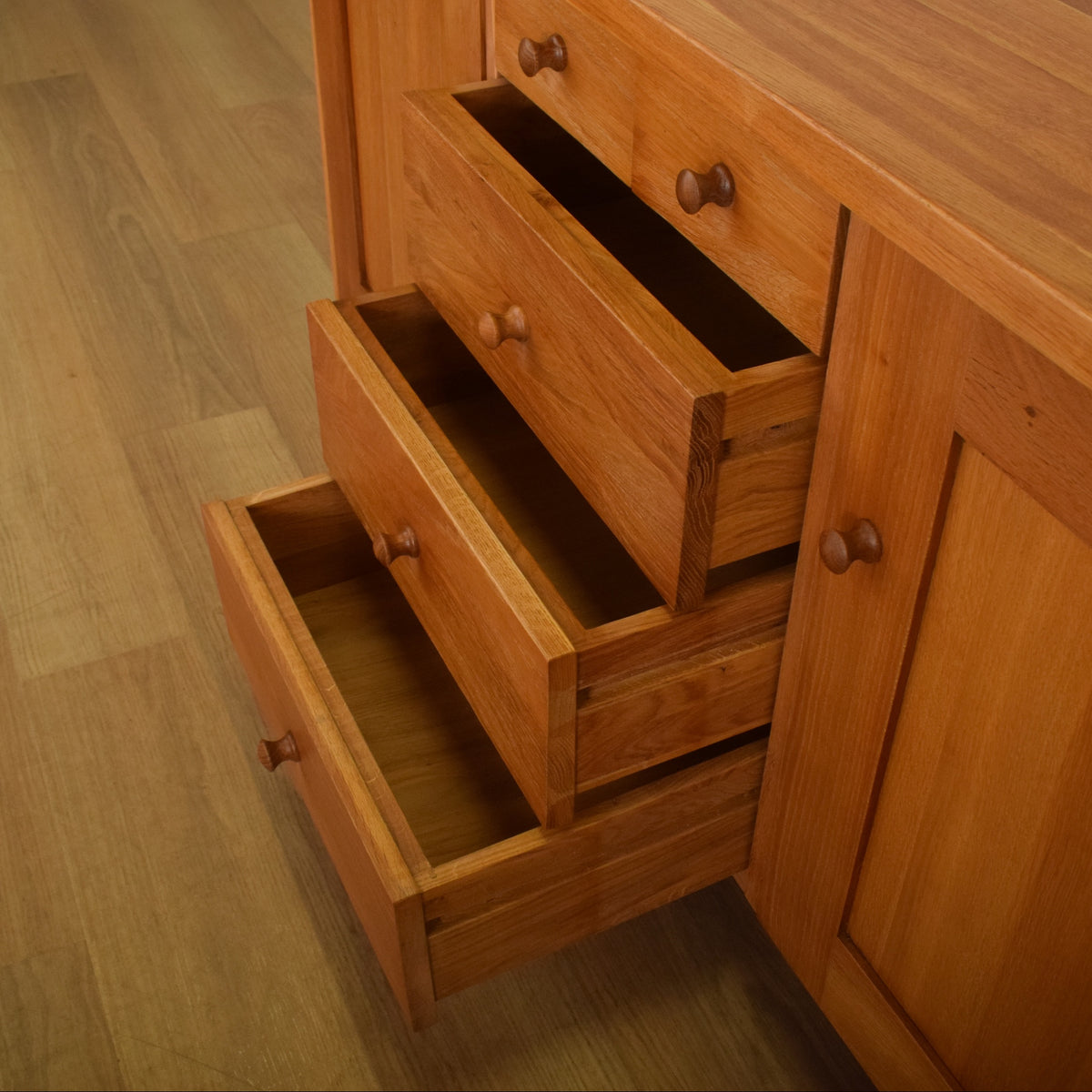 Modern Oak Sideboard
