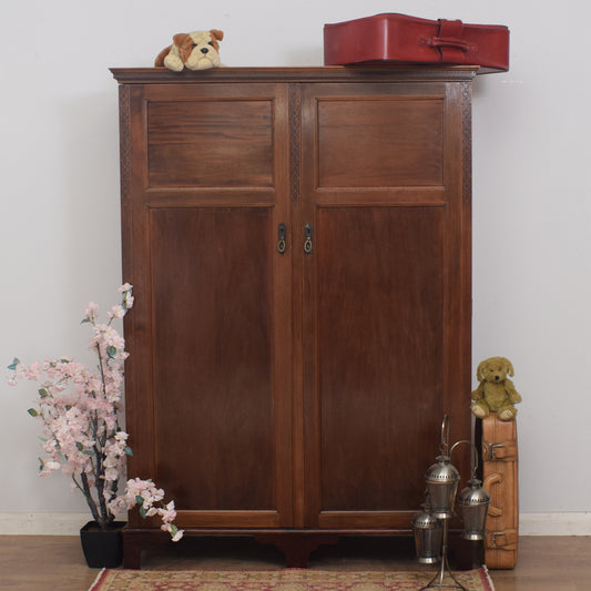 Vintage Mahogany Wardrobe