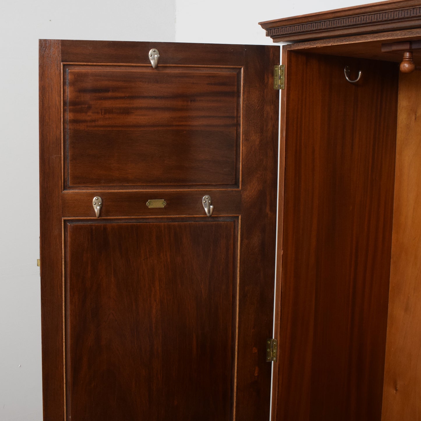 Vintage Mahogany Wardrobe