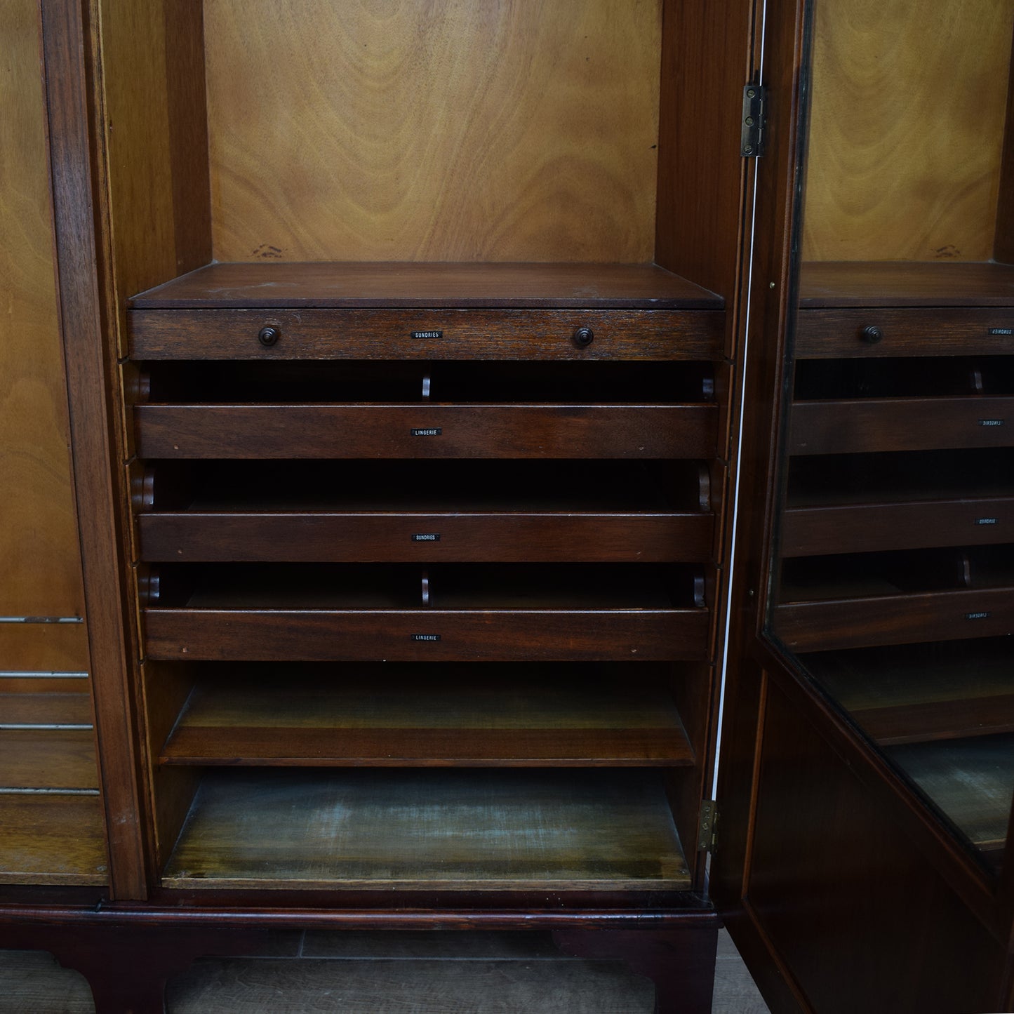 Vintage Mahogany Wardrobe