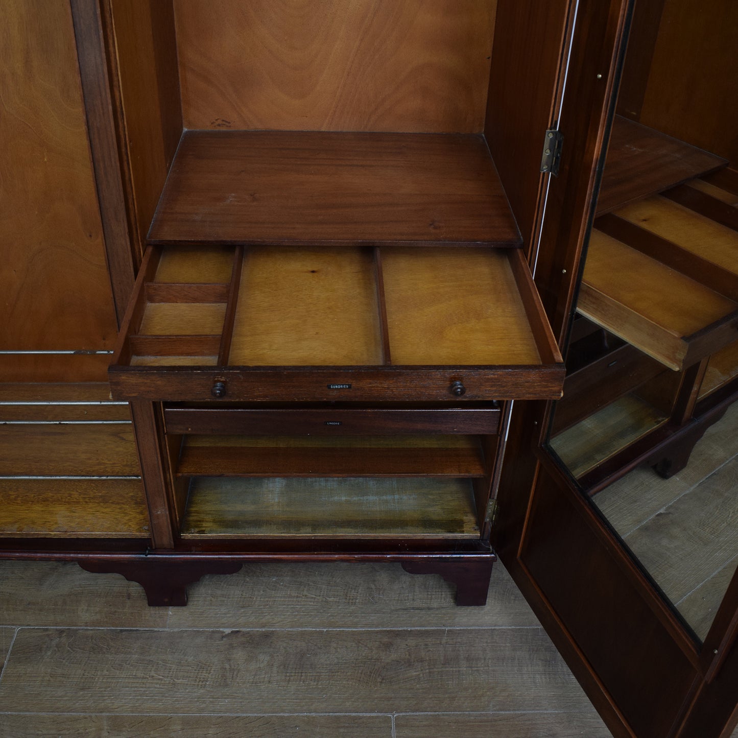 Vintage Mahogany Wardrobe