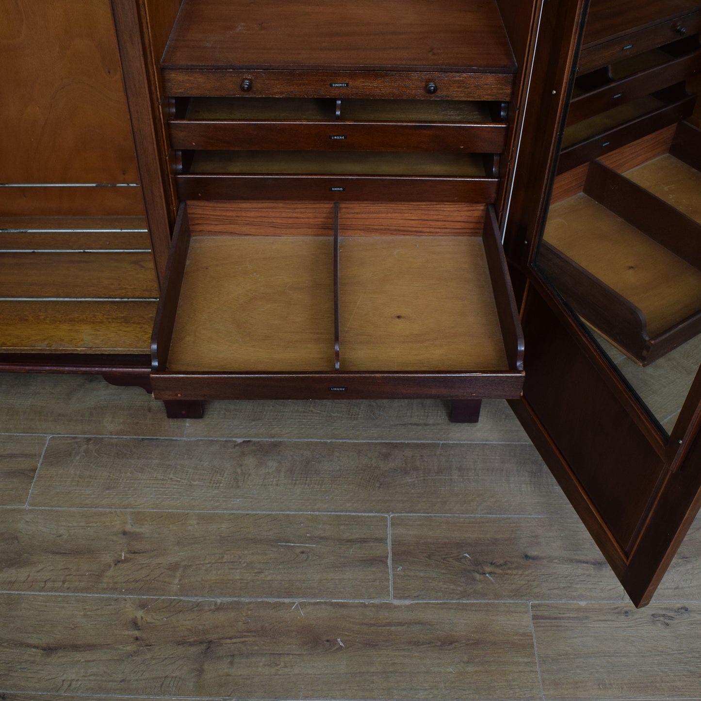 Vintage Mahogany Wardrobe