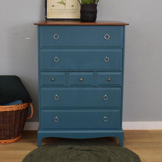 Painted 'Stag' Chest of Drawers