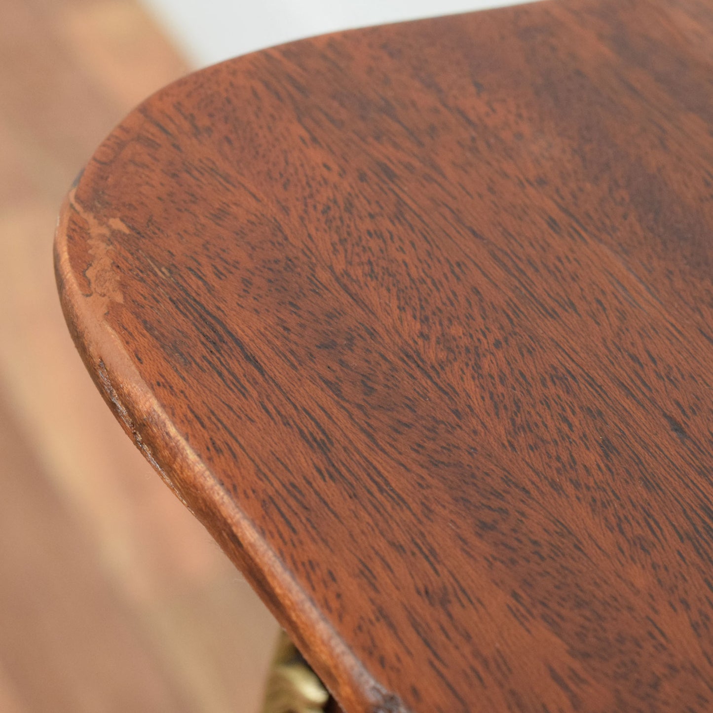 Restored Mahogany Console Table