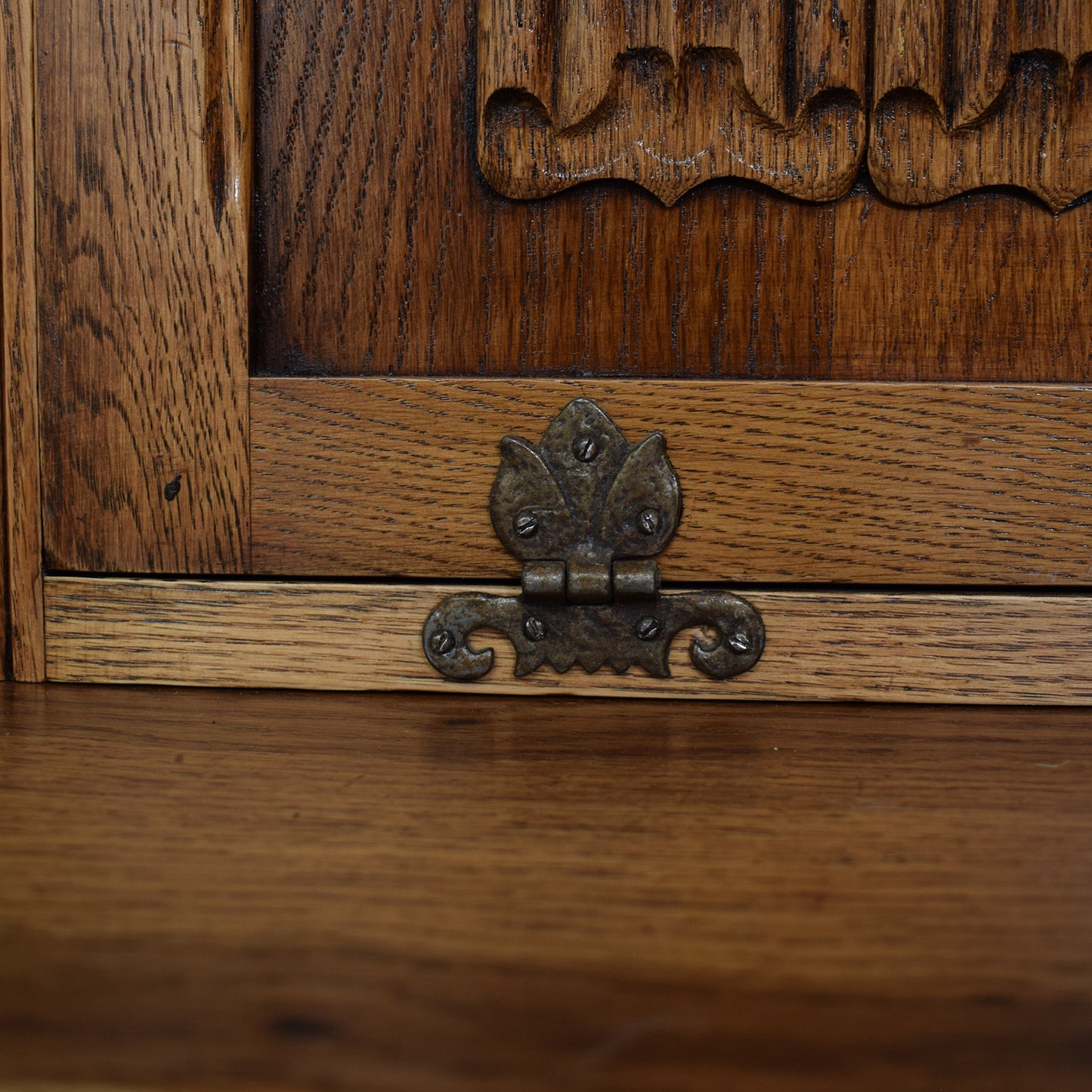 Old Charm Bookcase Bureau Cabinet