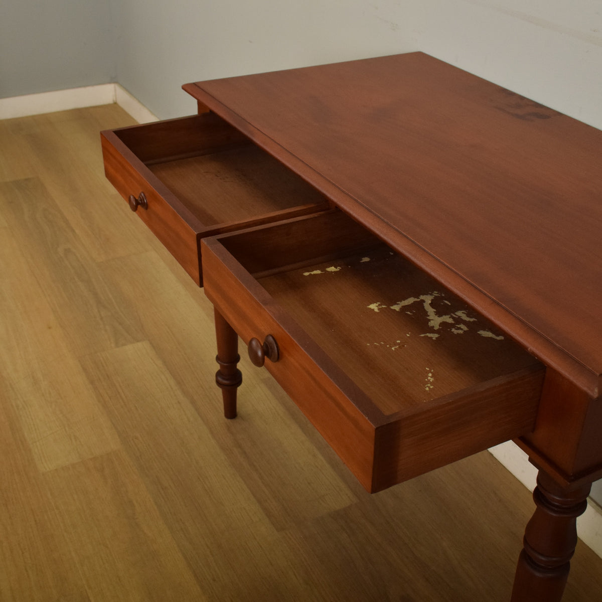 Mahogany Console Table