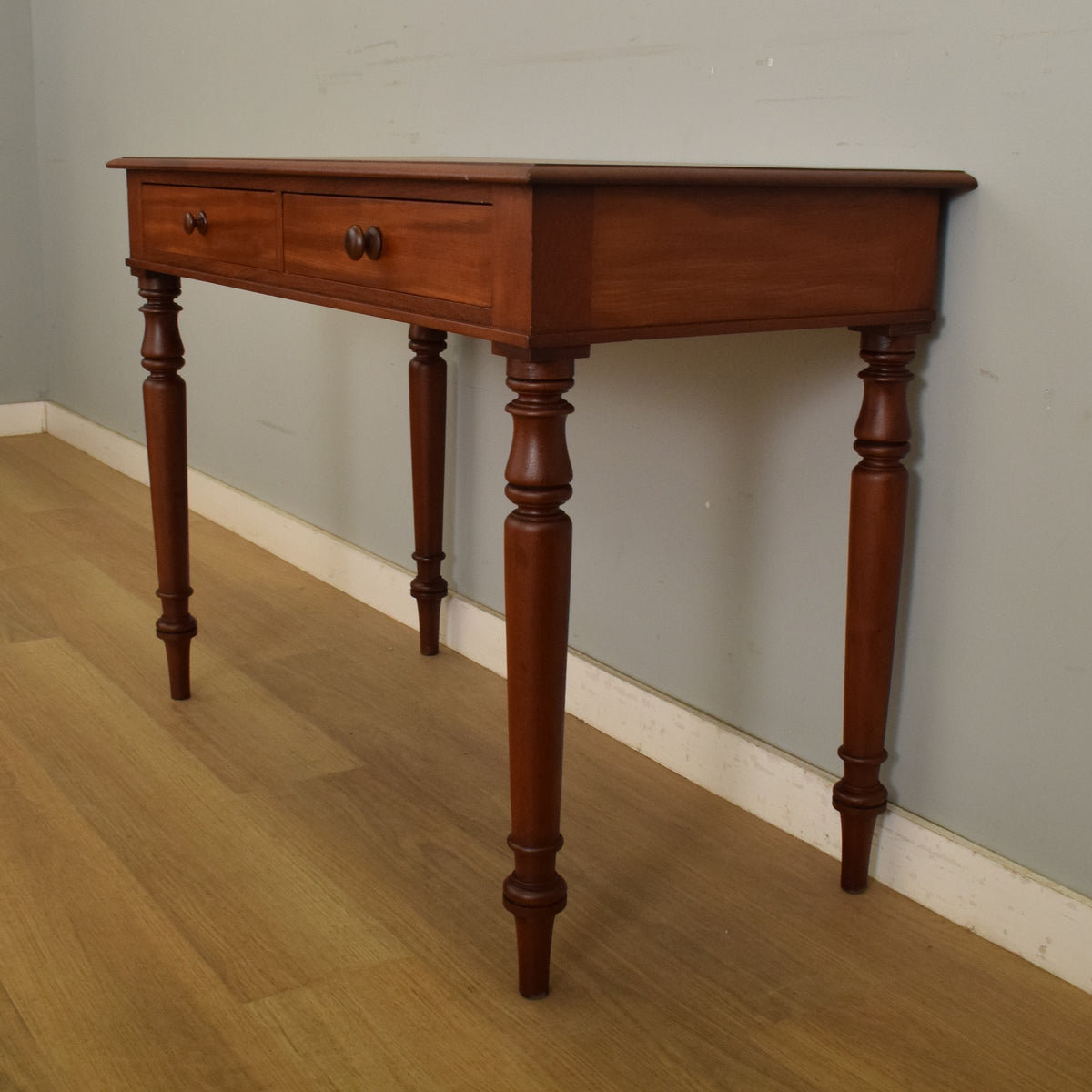 Mahogany Console Table
