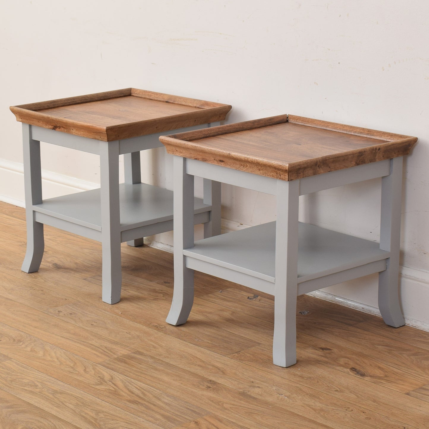 Pair Of Mango Bedsides