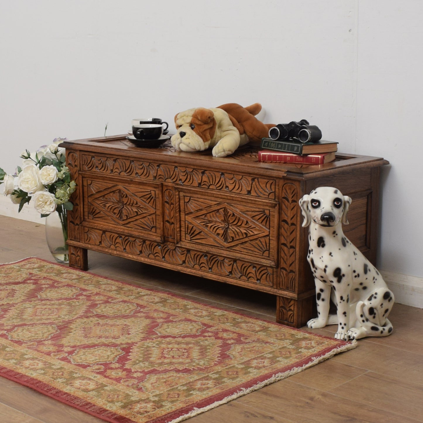 Restored Oak Blanket Box