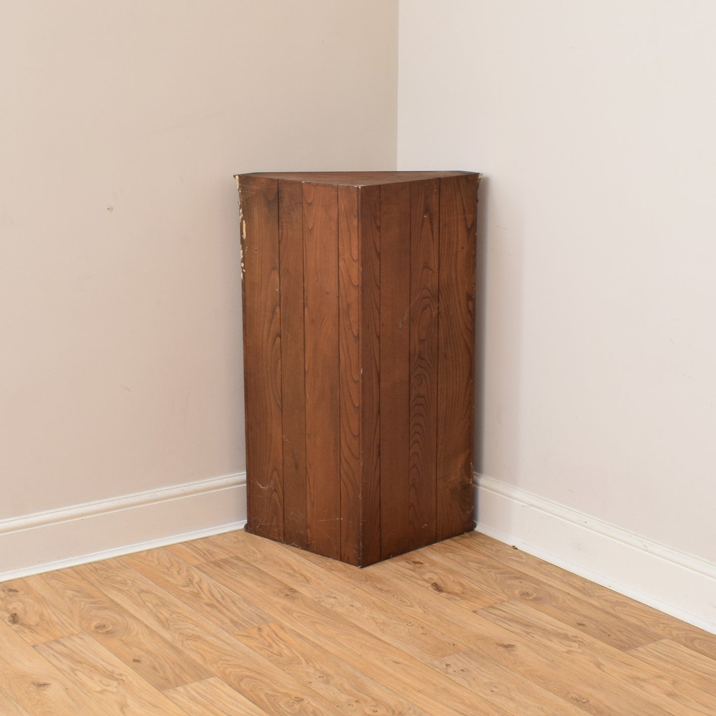 Oak Corner Cabinet