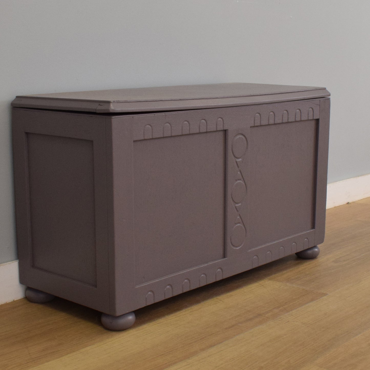 Painted Blanket Box