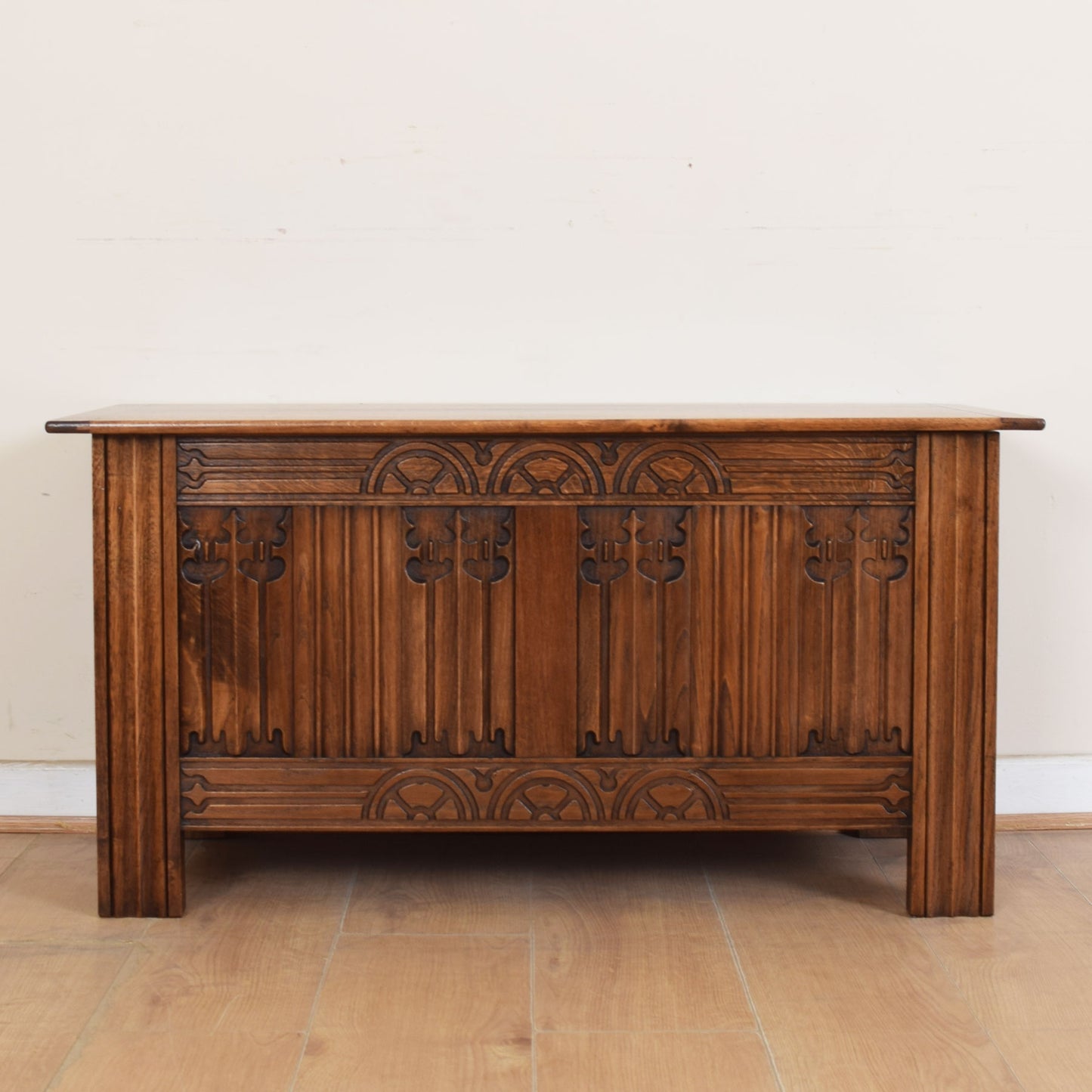 Oak Blanket Box