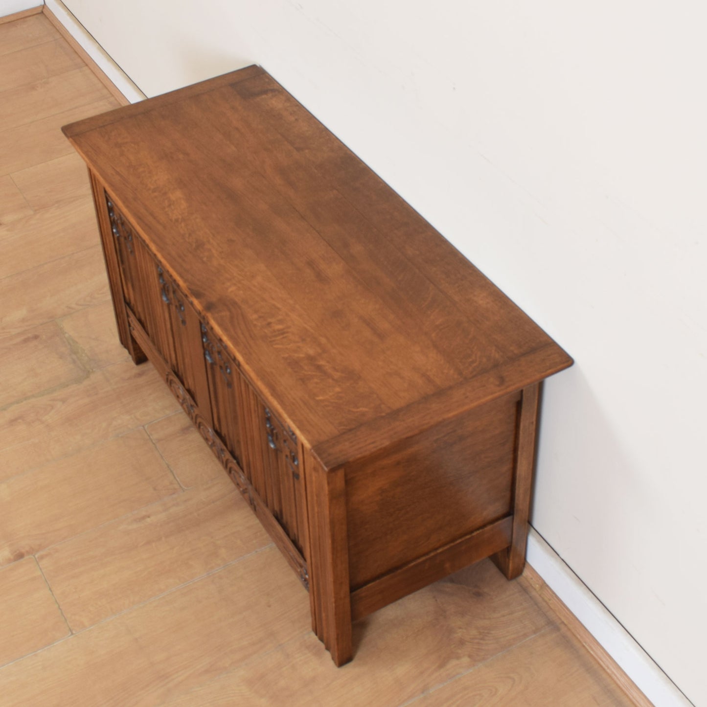 Oak Blanket Box