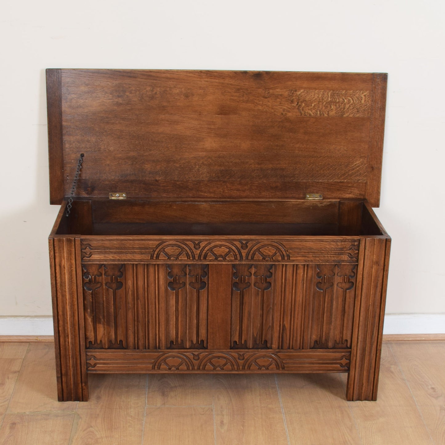 Oak Blanket Box
