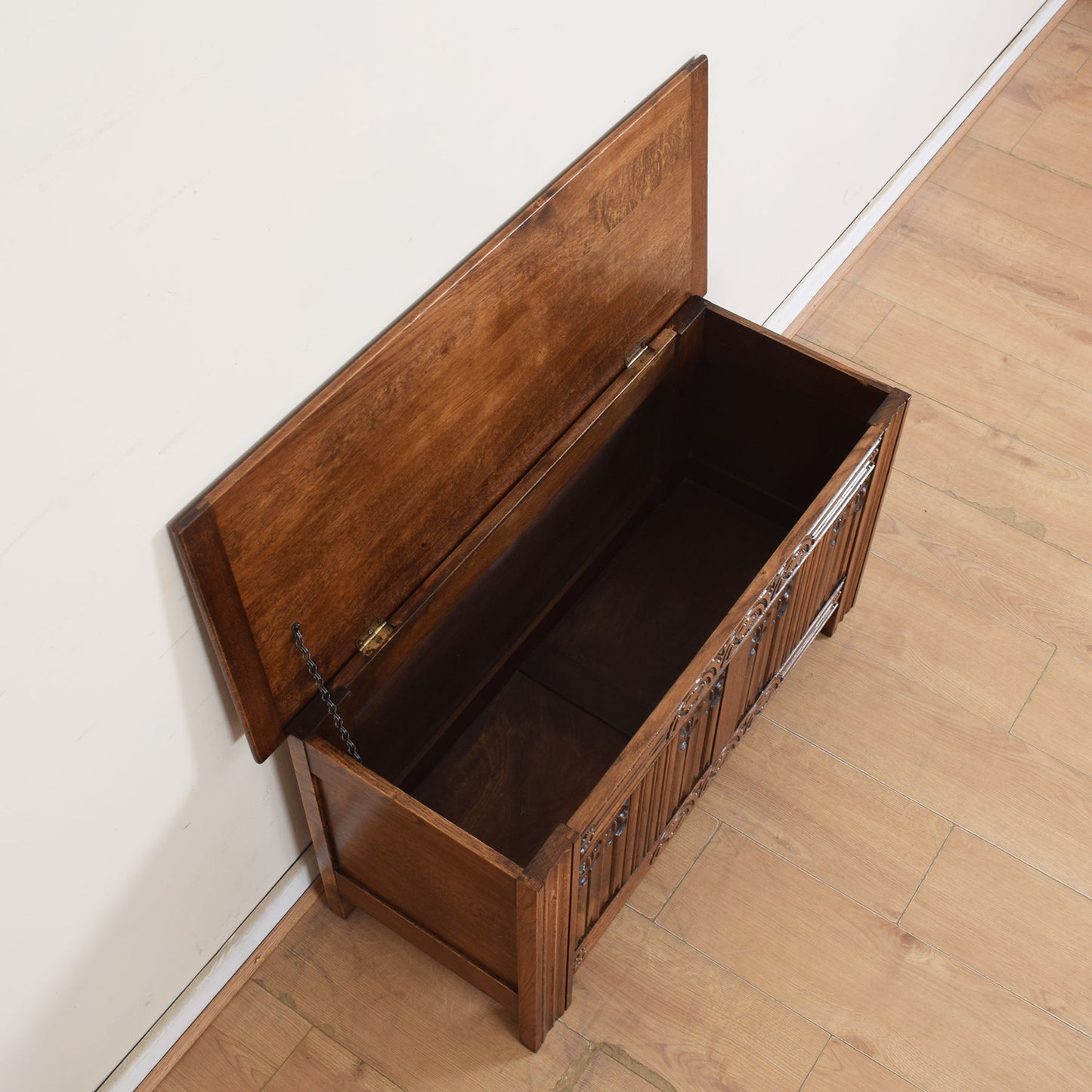 Oak Blanket Box