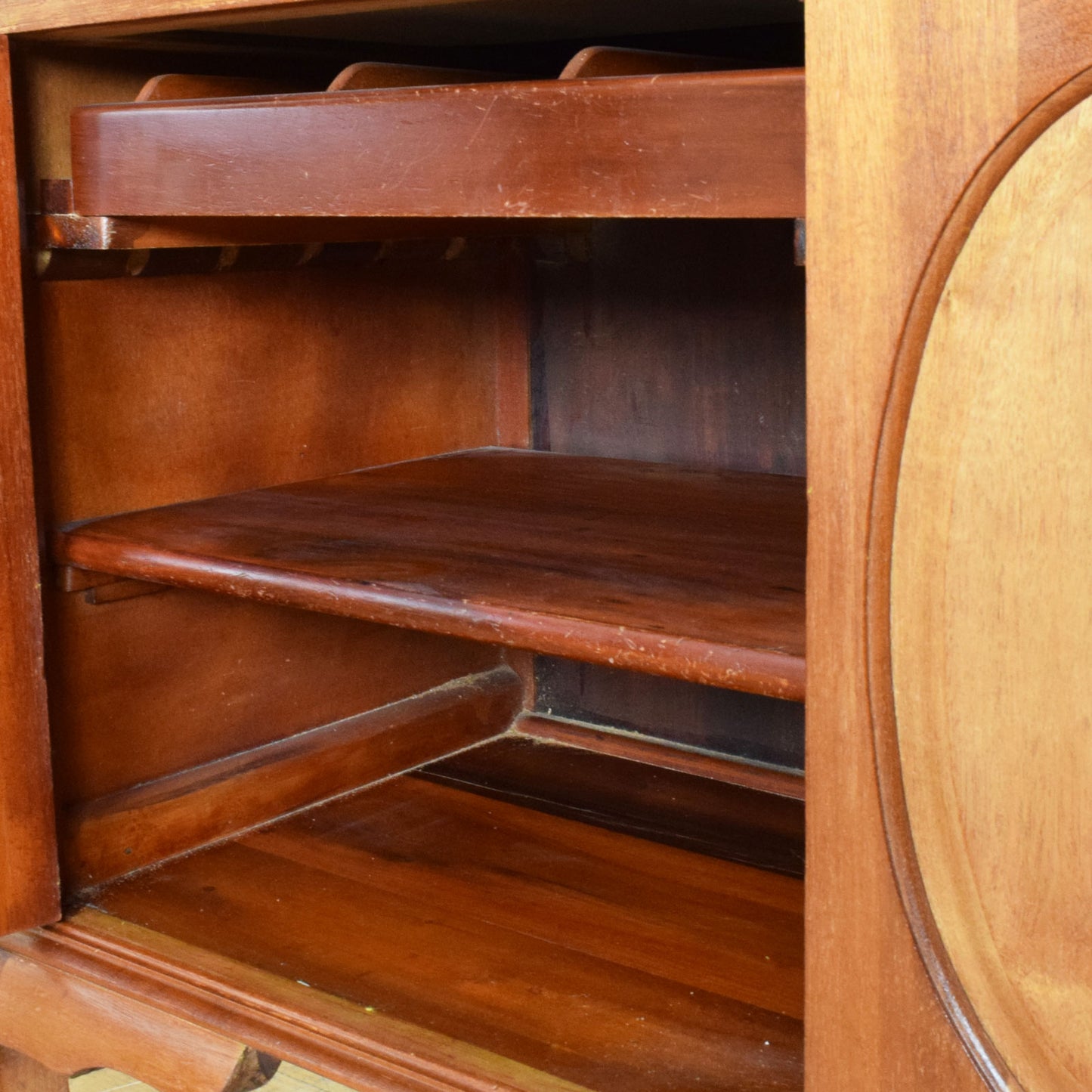 Restored Mirrored Sideboard