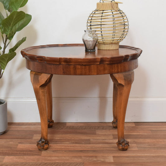 Restored Mahogany Side Table
