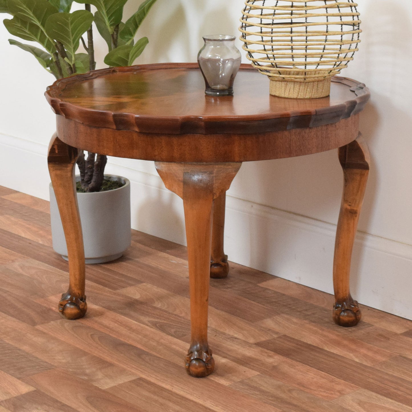 Restored Mahogany Side Table