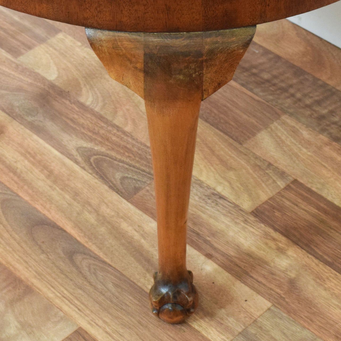 Restored Mahogany Side Table