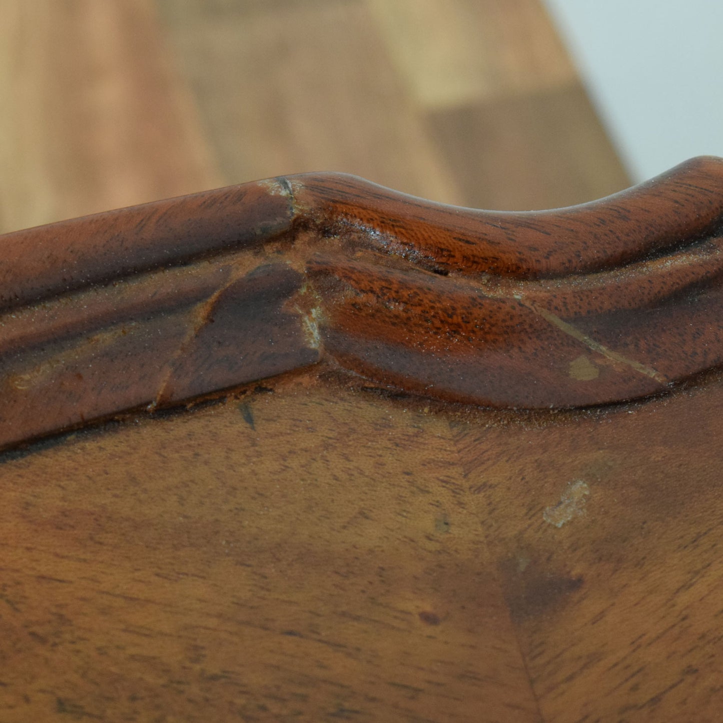 Restored Mahogany Side Table
