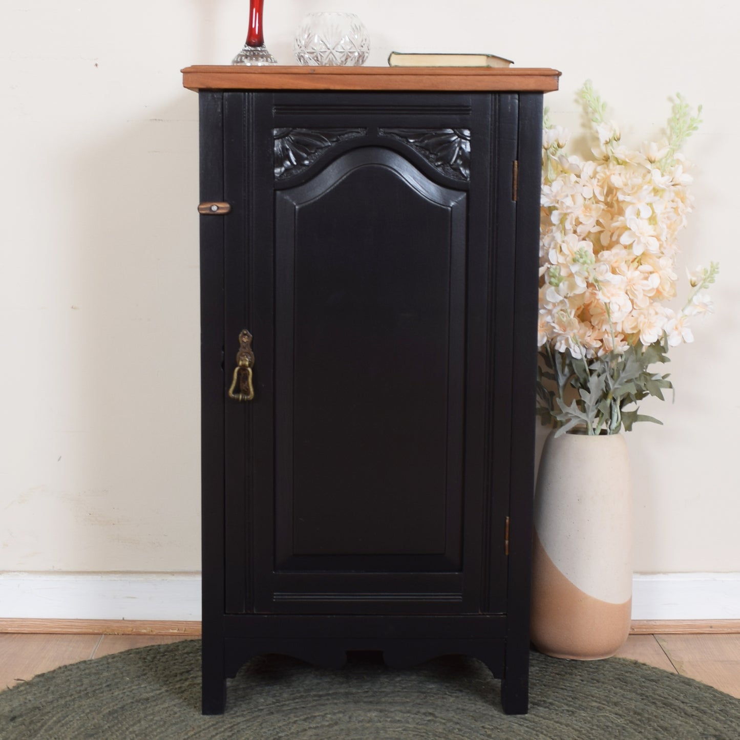 Painted Mahogany Bedside