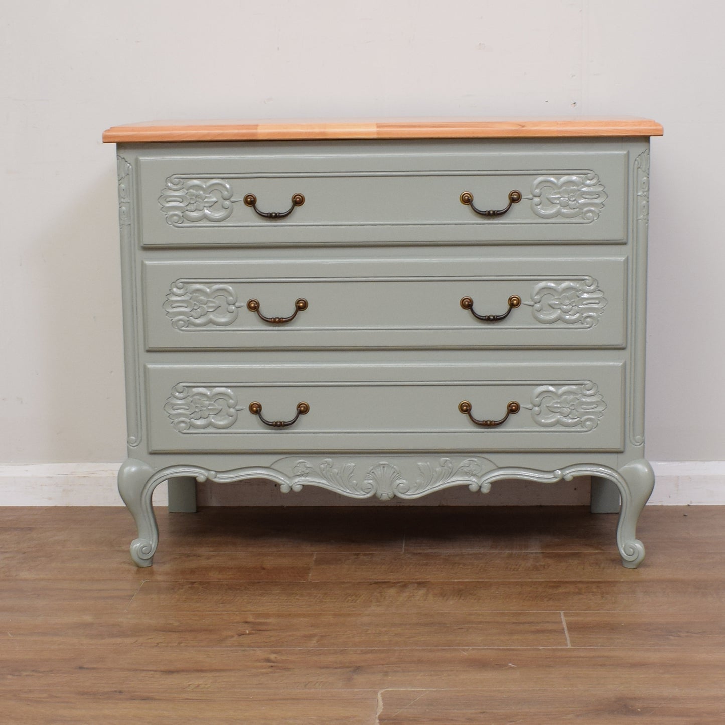 Painted French Chest Of Drawers