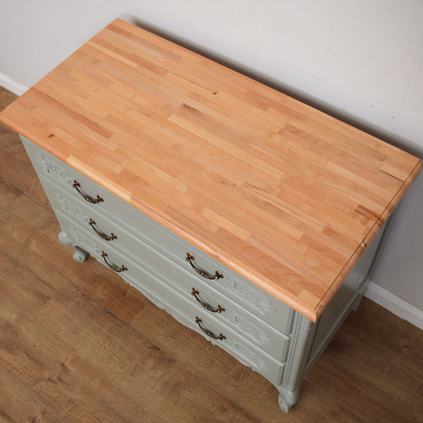 Painted French Chest Of Drawers