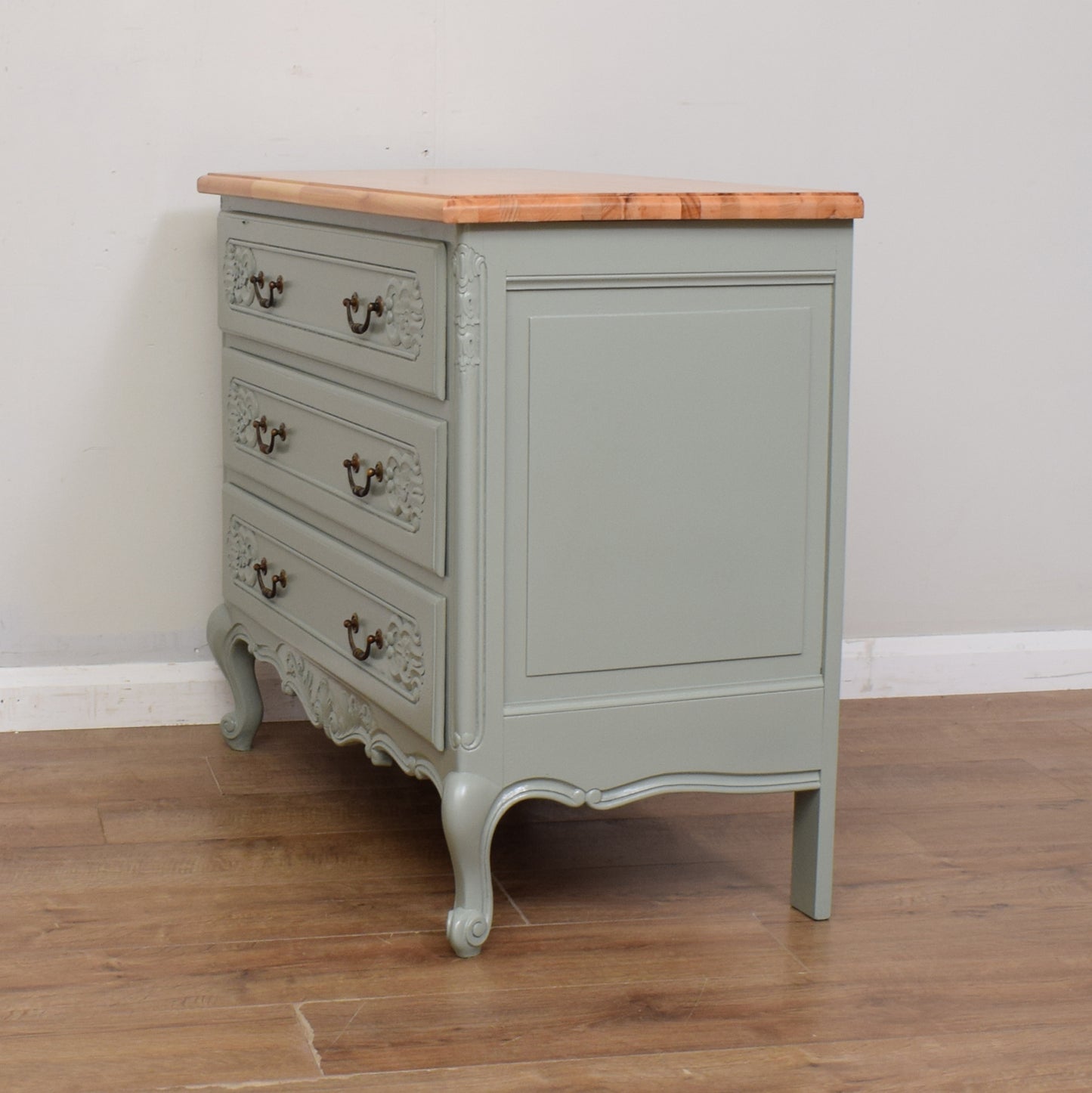 Painted French Chest Of Drawers