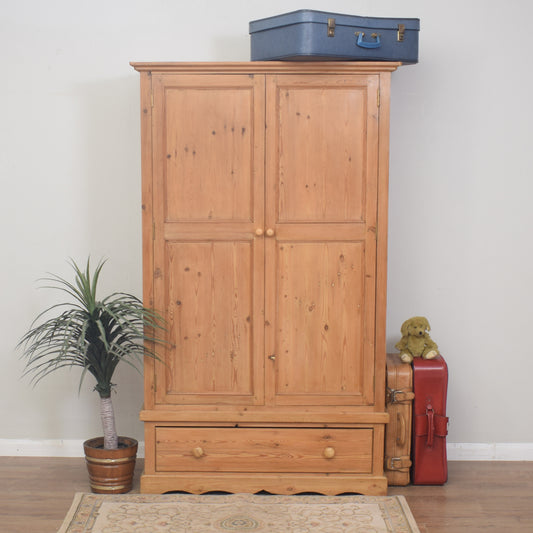 Double Pine Wardrobe