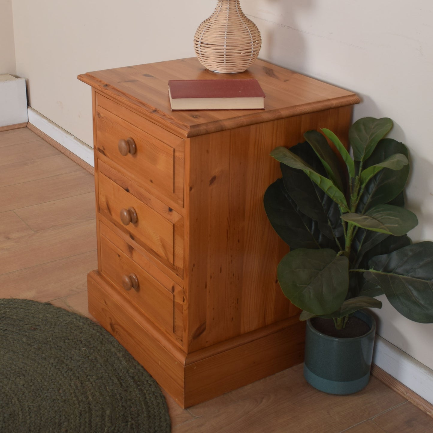 Solid Pine Bedside
