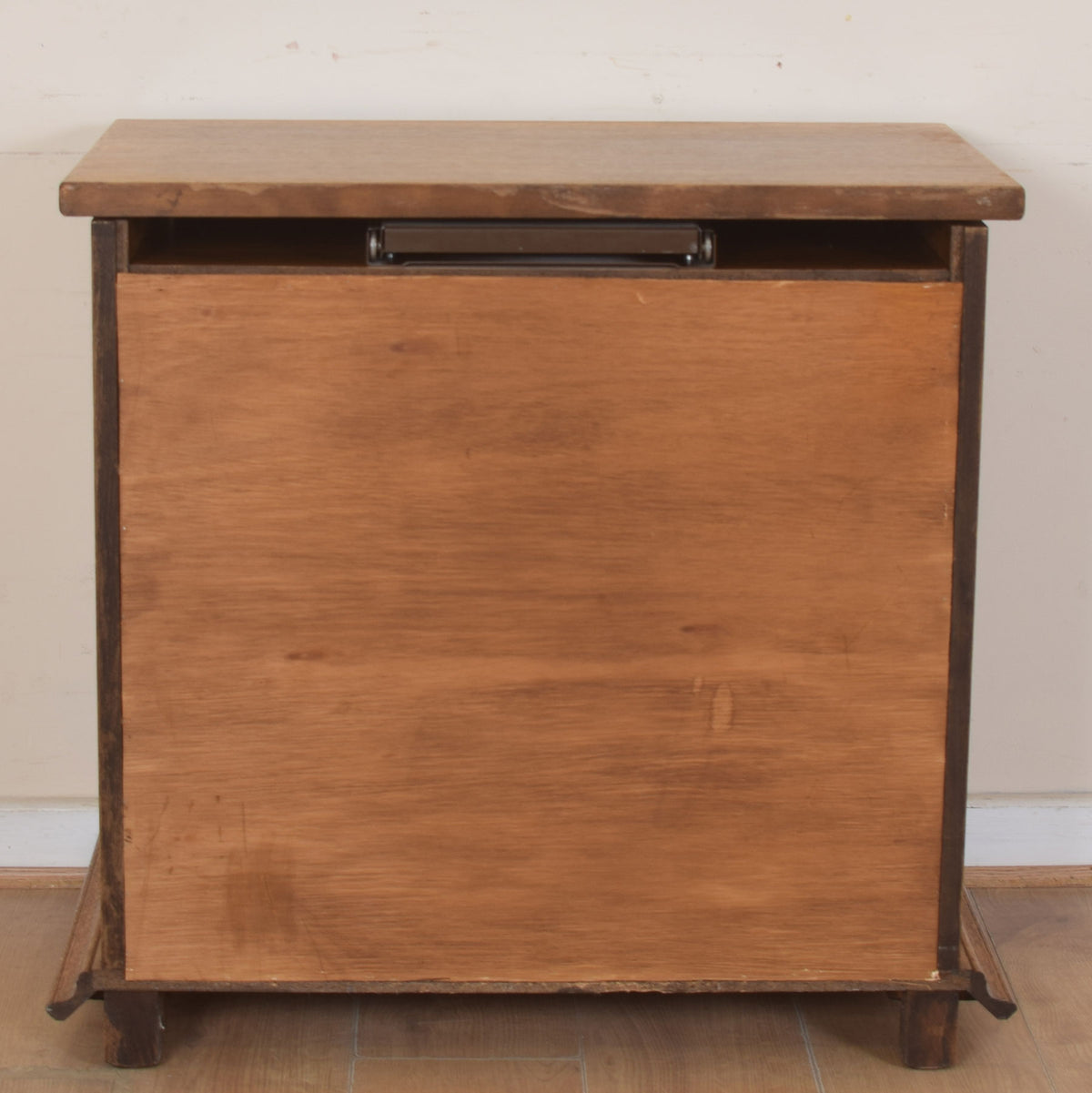 Oak Swivel Top TV Cabinet
