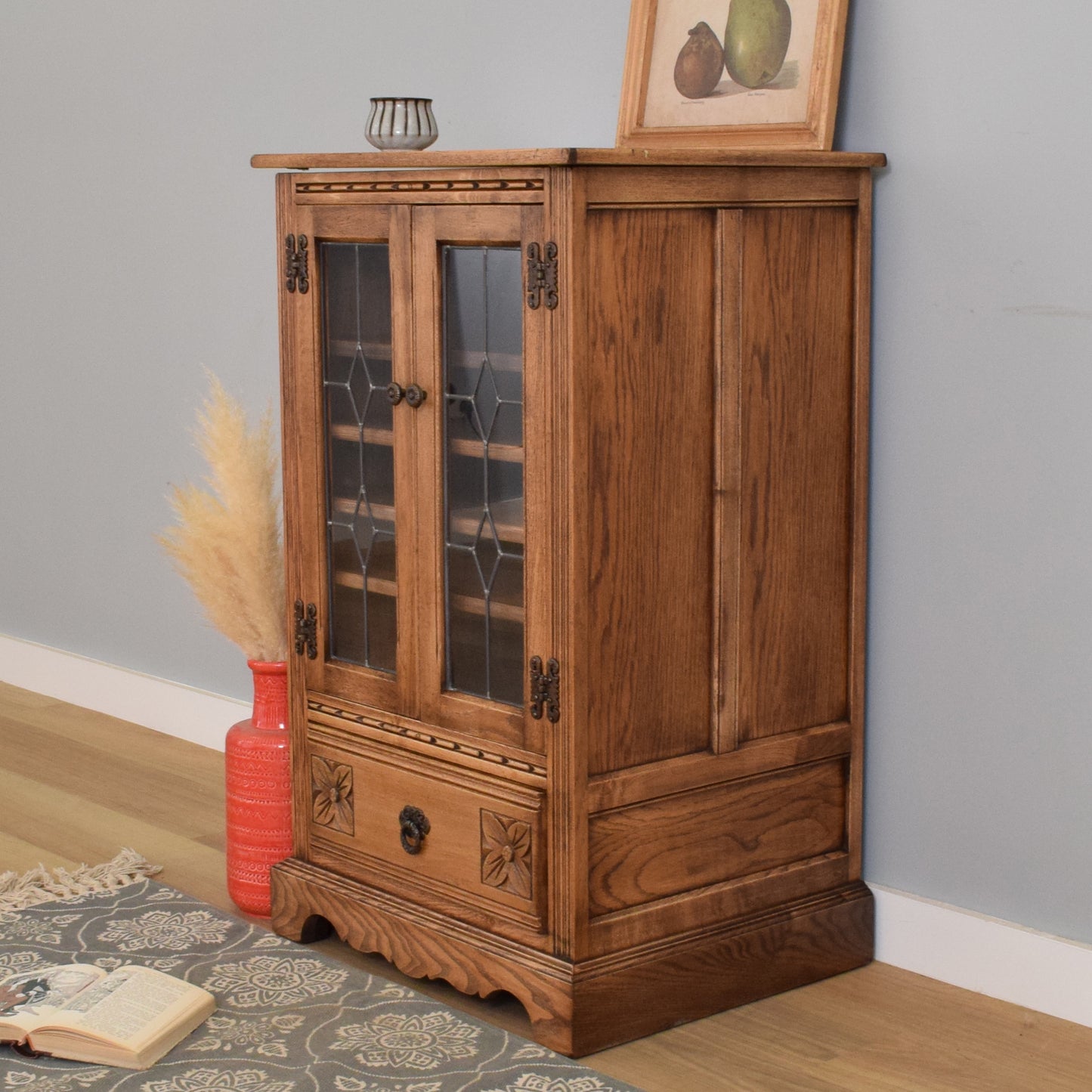 Old Charm Media Cabinet